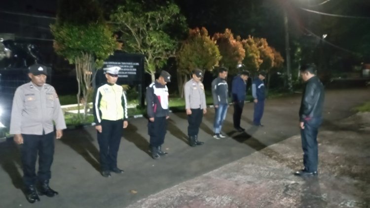 Cegah Kejahatan Jalanan, Polsek Warudoyong Tingkatkan Patroli KRYD