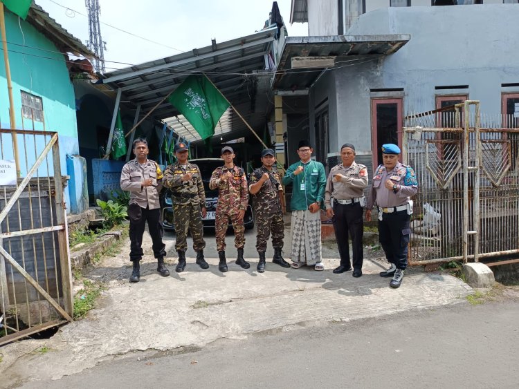 Pererat Silaturahmi,Polsek Sukaraja Hadiri Peringatan Isra Mi'raj dan Harlah NU ke-102 Tahun 2025