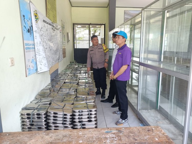 Polsek Sukaraja Laksanakan Monitoring Penyaluran Makan Bergizi Gratis di Wilayah Kecamatan Sukaraja