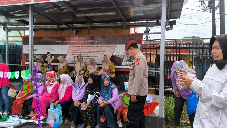 Police Goes To School, Polsek Sukaraja Laksanakan Sambang Ke TK Karya Bakti