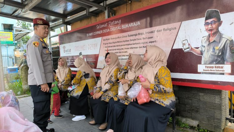 Police Goes To School, Polsek Sukaraja Laksanakan Sambang Ke TK Karya Bakti