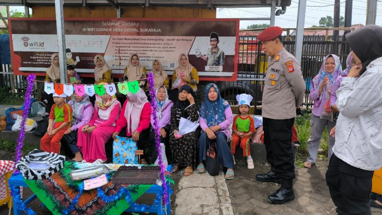 Police Goes To School, Polsek Sukaraja Laksanakan Sambang Ke TK Karya Bakti