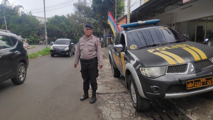 Melalui Patroli Siang Hari,Polsek Kebonpedes Intensifkan Harkamtibmas