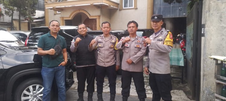 Berikan Rasa Aman Kepada Jemaat, Polsek Gunung Puyuh Gelar Pengamanan di Gereja