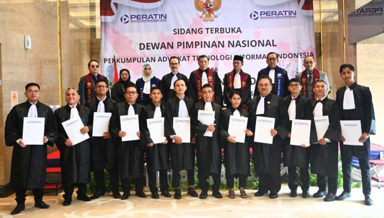 Sukses Gelar Pengangkatan ke-4, PERATIN Mampu Cetak Total 148 Advokat Baru