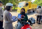 Satlantas Polres Kupang Gelar Operasi Rutin untuk Tekan Pelanggaran dan Kecelakaan Lalu Lintas