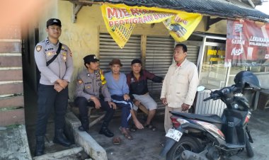 Polsek Kebonpedes  Gelar Patroli dan Sambangi Warga Dengan Menyampaikan Himbauan Kamtibmas