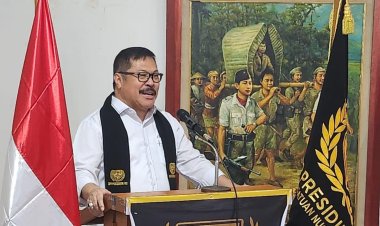 Jan S. Maringka Pimpin Deklarasi Presidium Persatuan Nusantara Indonesia di Gedung Joang 45