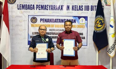 YCMI Tandatangani MOU dengan Lapas Kelas IIB Tewaan Bitung