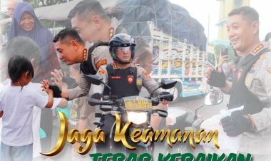 Polresta Bandung: Jaga Keamanan Tebarkan Kebaikan