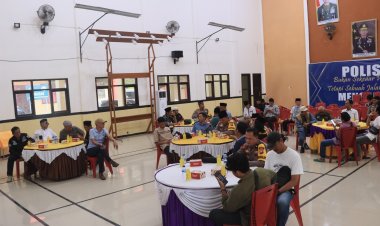 Polres Kaur Gelar Ramadhan Berbagi Bersama Awak Media