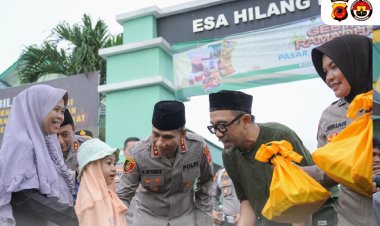 Kapolda Jabar Pimpin Kegiatan TNI -Polri Berbagi Takjil di Kota Tasikmalaya