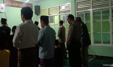 Berikan Rasa Aman Bagi Warga,Kanit Binmas Polsek Gunungguruh Laksanakan Tarling