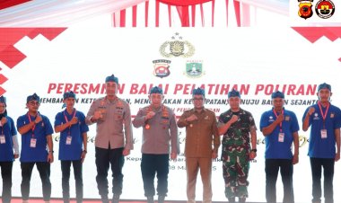 Dukung Pemberdayaan Masyarakat,Kapolri Resmikan Balai Latihan Polisi Peduli Pengangguran