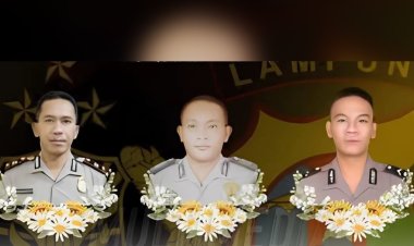Polri Usut Tuntas Penyebab Gugurnya 3 Anggota di Lampung