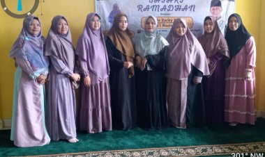 PD Salimah Kaur Isi Tausyiah Bersama Ustadz Zaky di Mesjid Jamik Ali Tasif Kelam Tengah