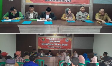 Pemerintah Desa Semplak Laksanakan Sosialisasi Dana Desa Tahun Anggaran 2025