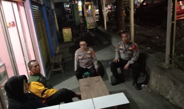 Antisipasi Gangguan Kamtibmas, Polsek Warudoyong Gencar Laksanakan Patroli Malam