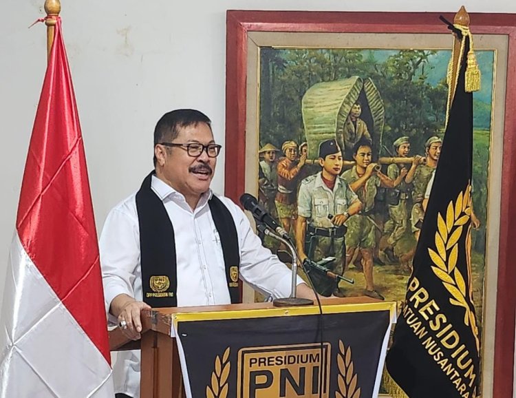 Jan S. Maringka Pimpin Deklarasi Presidium Persatuan Nusantara Indonesia di Gedung Joang 45