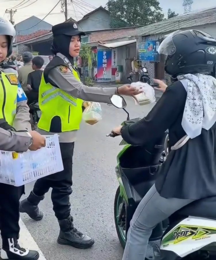 Polresta Cirebon Adakan Dapur Takjil dan Patroli Ngabuburit Sambil Berbagi