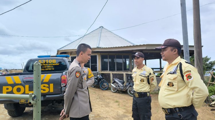 Cegah Gangguan Kamtibmas,Polsek Sukaraja Laksanakan Patroli Dialogis Kepada Anggota Security