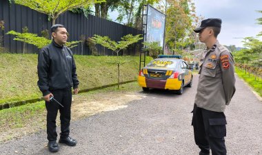 Cegah Gangguan Kamtibmas di Objek Wisata, Polsek Sukaraja Laksanakan Patroli Dialogis