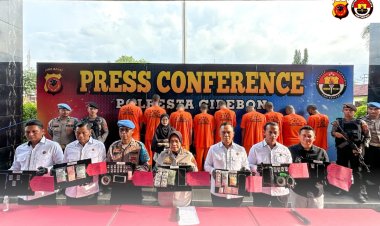 Polresta Cirebon Ungkap Kasus Penyalahgunaan Narkoba