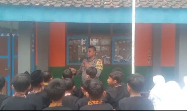 Cegah Kenakalan Remaja, Bhabinkamtibmas Polsek Sukaraja Berikan Pembinaan Kepada Pelajar