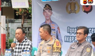 Dekatkan Dengan Warga, Kapolres Bogor Gelar Jum'at Curhat Guna Serap Aspirasi Masyarakat