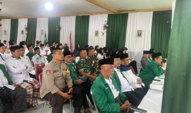 Bhabinkamtibmas Polsek Sukaraja Hadiri Pembukaan Pendidikan Kader Penggerak PCNU Sukabumi
