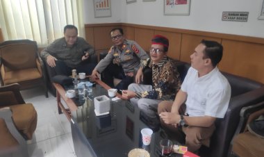 Wujudkan Kamtibmas Aman Kondusif, Kanit Reskrim Polsek Kebonpedes Berikan Himbauan Kamtibmas