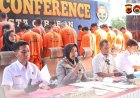 Polresta Cirebon Ungkap 21 Kasus Tindak Pidana,26 Tersangka Berhasil Diamankan