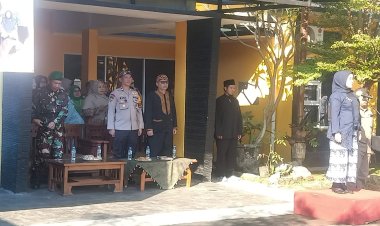 Kapolsek Sukabumi Hadiri Peringatan Hardiknas Tingkat Kecamatan Sukabumi