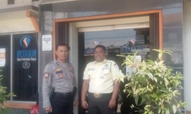 Jaga Kamtibmas Bagi Nasabah, Polsek Sukaraja Laksanakan Patroli Perbankan