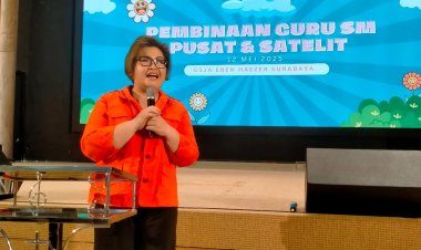 99 Guru Sekolah Minggu Ikuti Pembinaan Kreatif di GSJA Eben Haezer Surabaya