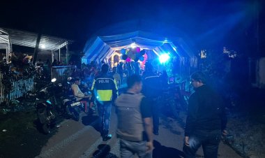 Cegah Gangguan Kamtibmas,Tim Patroli Wilayah Barat Gelar Patroli dan Sambang