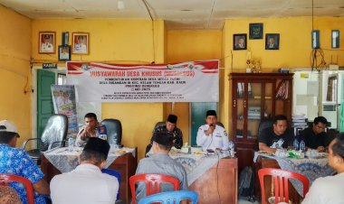 Pemdes Rigangan lll Gelar Musdes Guna Membentuk Koperasi Desa Merah Putih