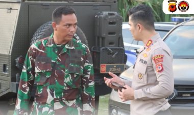 TNI -Polri Laksanakan Pengamanan dan Penanganan Pasca Insiden  Disposal Amunisi di Kecamatan Cibalong