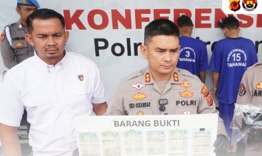 Polres Cirebon Kota Bongkar Sindikat Curanmor,Salah Satu Pelaku Baru Bebas Dari Penjara