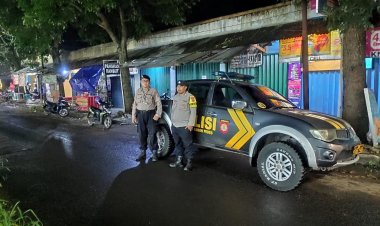 Cegah Tindak Pidana dan Gangguan Kamtibmas, Polsek Kebonpedes Gelar Patroli KRYD