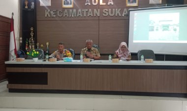 Tingkatkan Keamanan dan Ketertiban, Kapolsek Hadiri Rapat Koordinasi di Aula Kecamatan Sukaraja