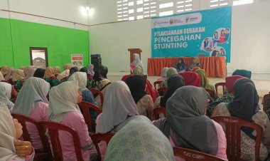 Kader Desa Semplak Hadiri Kegiatan Pelaksanaan Gerakan Pencegahan Stunting