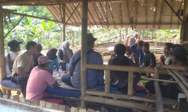 Kepala Desa Semplak Sambang kepada Warga, Sosialisasikan Ketahanan Pangan