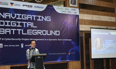 APTIKNAS Gandeng BSSN Gelar Seminar Navigating Digital Battleground 2025