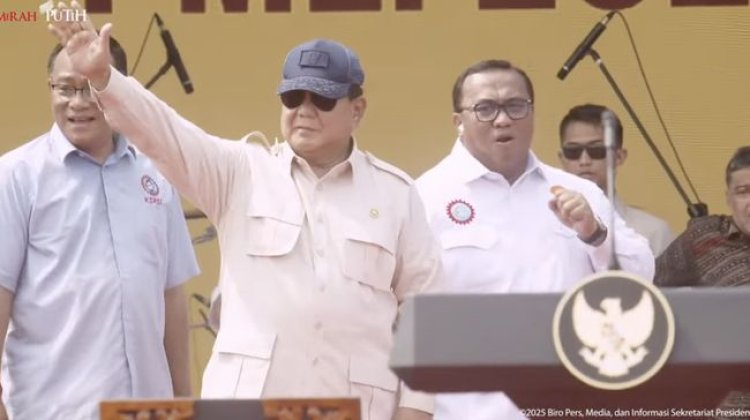 Presiden Prabowo Janjikan Hadiah untuk Buruh di Hari Buruh Internasional: Bentuk Dewan Kesejahteraan dan Satgas PHK