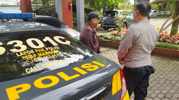 Guna Jaga Kamtibmas, Bhabinkamtibmas Polsek Cikole Laksanakan Patroli dan Sambang