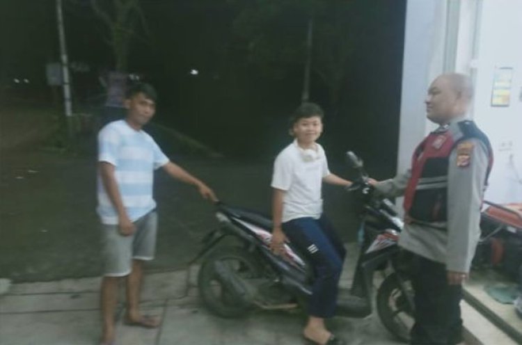 Antisipasi Gangguan Kamtibmas, Polsek Cibereum  Perketat Patroli Malam