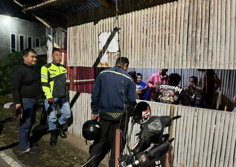 Cegah Kejahatan Jalanan, Tim Patroli Kamtibmas Polres Bitung Gelar Patroli Malam dan Evakuasi Korban Lakalantas