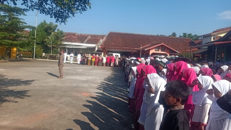Kapolsek Sukabumi Hadiri Peringatan Hardiknas Tingkat Kecamatan Sukabumi