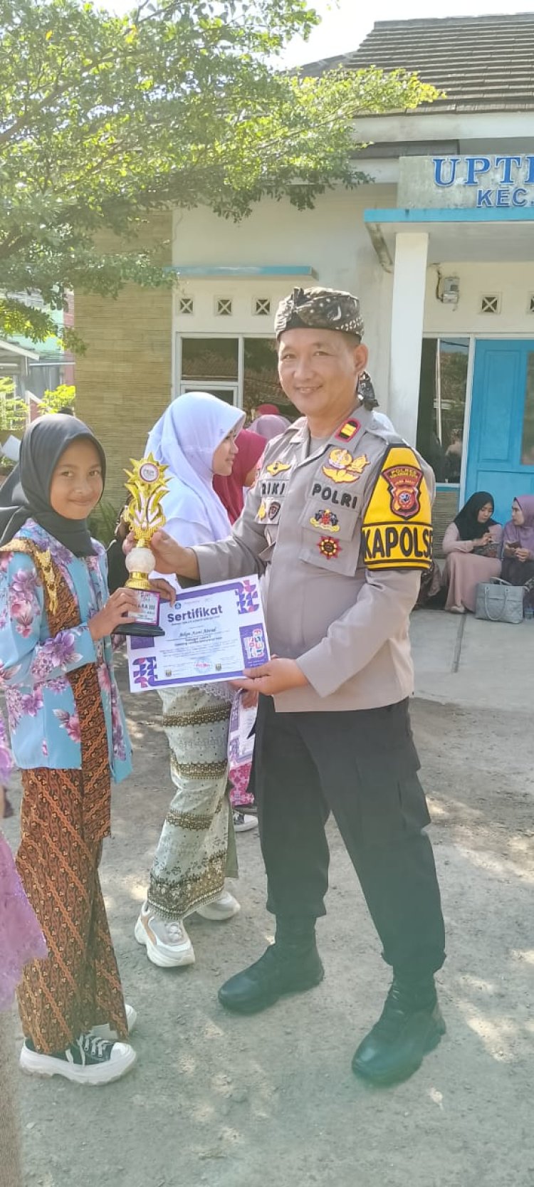 Kapolsek Sukabumi Hadiri Peringatan Hardiknas Tingkat Kecamatan Sukabumi